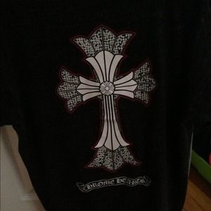 chromehearts！！ oversize tee
