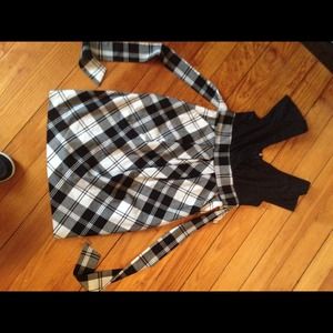 City Triangle Black & White Dress