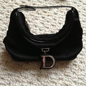 Small Dior makeup bag
