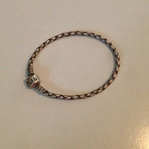 Pandora leather bracelet
