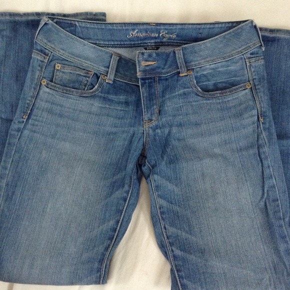 Ae size 10 original boot cut jeans cardigan bundle
