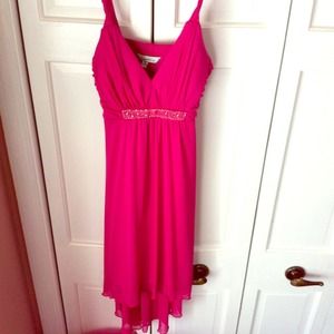 Hot Pink cocktail dress (size: M)