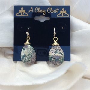 ✨Green Multi Stone Earrings