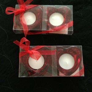 Heart shaped candles💗