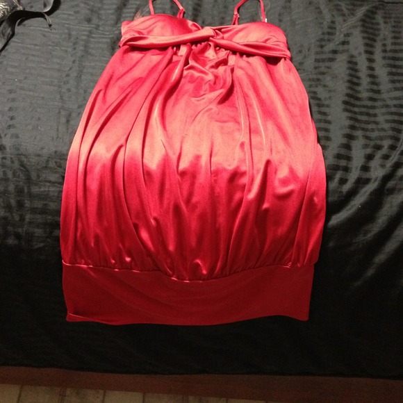 Red dress