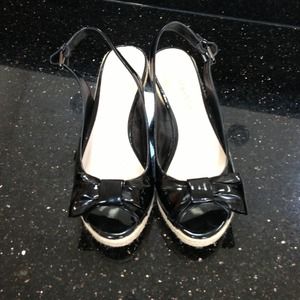 Reduced👀 Franco Sarto wedges like new😀size 8