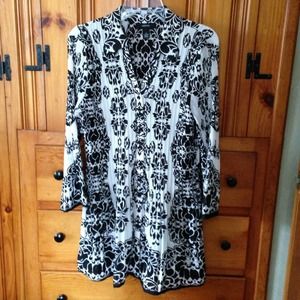 Top with interesting print.