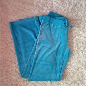 Juicy Couture Velour Track Pants