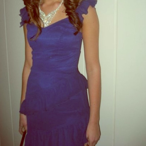 Eggplant Formal Dress