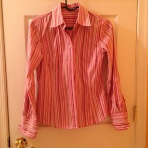 Reduced! Banana republic striped shirt
