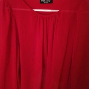 Bell sleeve ruffle shirt & Jesse's girl dress.