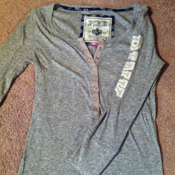 Grey Victoria's Secret shirt