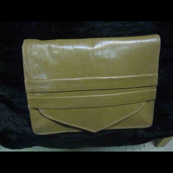 Vintage Lord & Taylor leather clutch