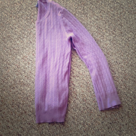 Lavender Gap maternity sweater