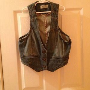 Denim vest