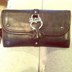 Juicy Black Leather Wallet