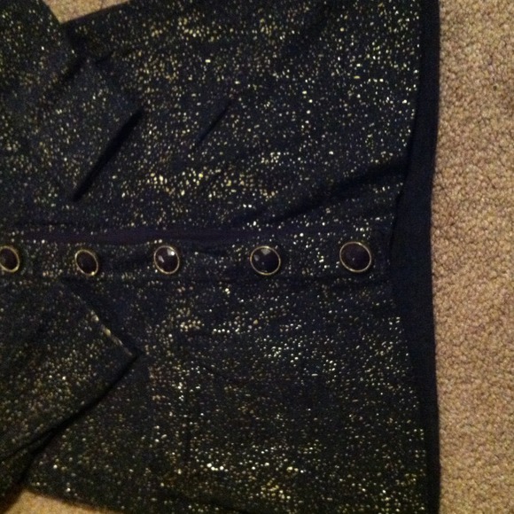 Black and gold cardigan - Picture 3 of 3