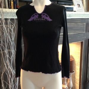 SOLD! Harley angel shirt