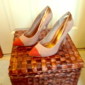 RESERVED!   Anne Michelle suede stiletto heels