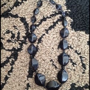 Black Chunky Necklace