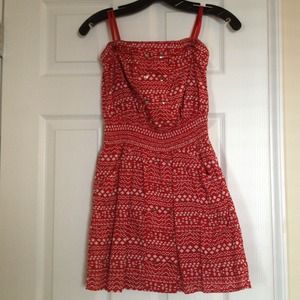 BCBG strapless dress with pockets