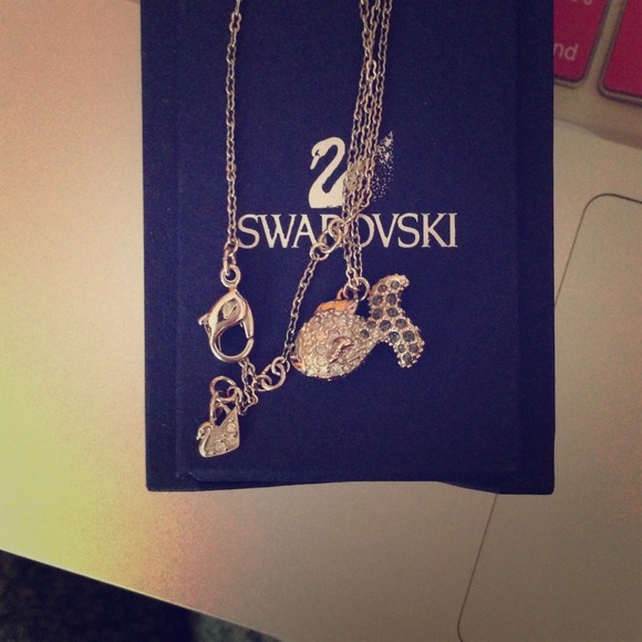 Swarovski fish necklace
