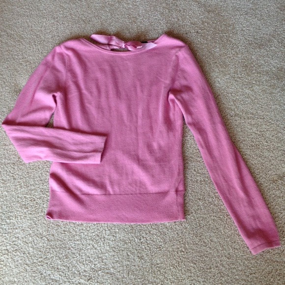 REDUCED again pretty pink angora cotton sweater! - Picture 2 of 4