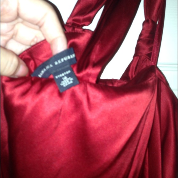 Sexy Red Real Silk Short Dress! FINAL PRICE - Picture 2 of 4