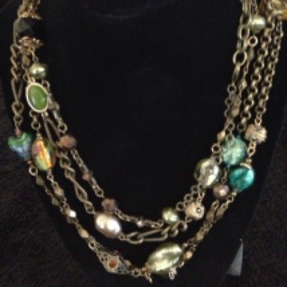 120N - Vintage Layered Necklace