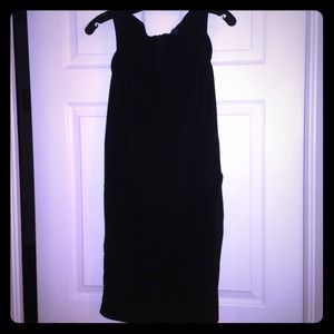 REDUCED!!! SEXY BLACK DRESS WITH SLIT ZIPPER