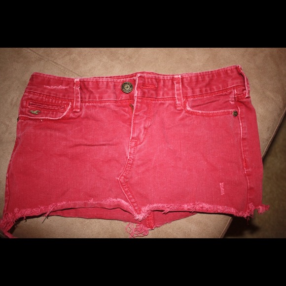 🌟SOLD!🌟Maroon Hollister mini skirt sz 0