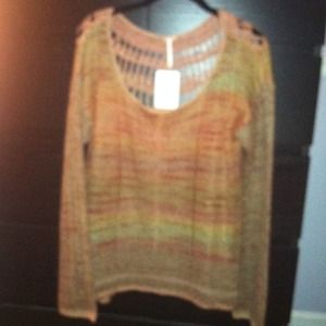 Never worn Free People sweater. Christmas gift.