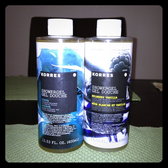 Korres all natural moisturizing shower gel