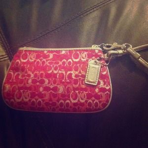 Coach wristlet