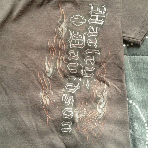 ❗️SOLD❗️Boys Harley Davidson t-shirt - Picture 2 of 4