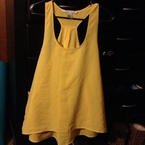 Semi Sheer American Rag Racerback Top