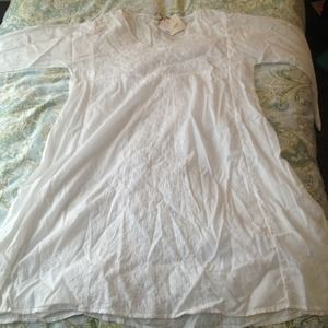 Matta embroidered cotton dress