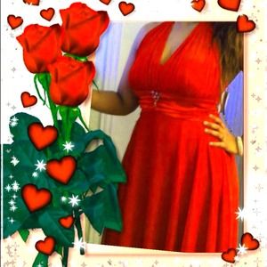 ❤Stunning red party dress- ✨PRICE REDUCED✨