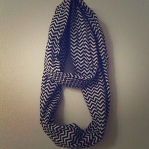 Chevron Infinity Scarf Flannel