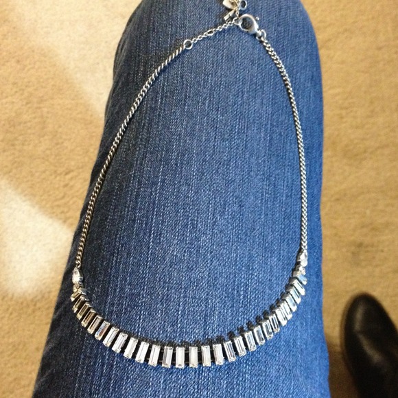 Crystal Fossil necklace.