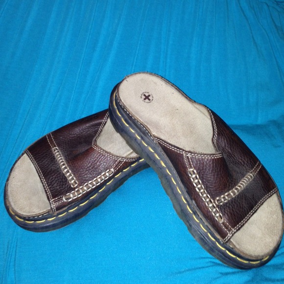 Doc Martens old school slides