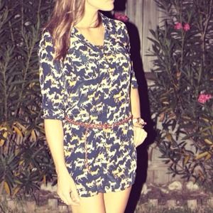 BUNDLE:Horse Tunic&yellow necklace