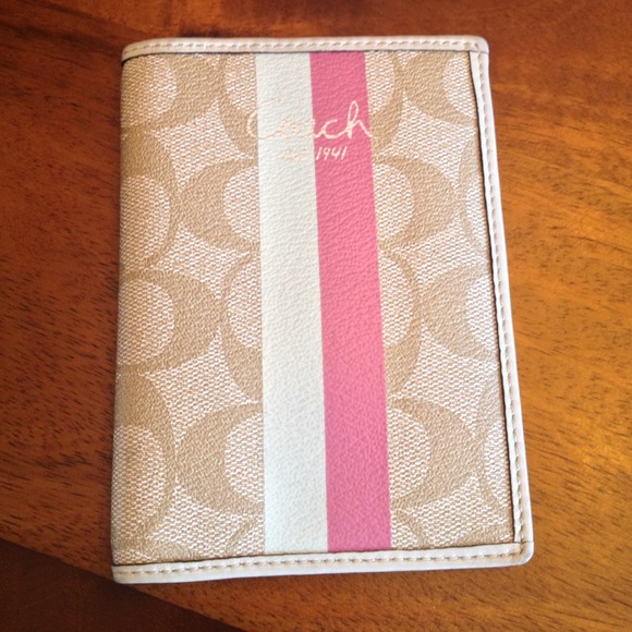 RESERVED for Ash Authentic Coach Passport Holder