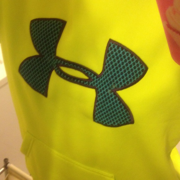 Yellow Under Armour Hoodie