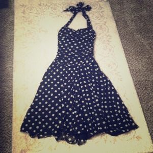 RESERVED! Vintage style poke a dot dress!