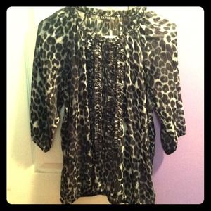 Express cheetah top