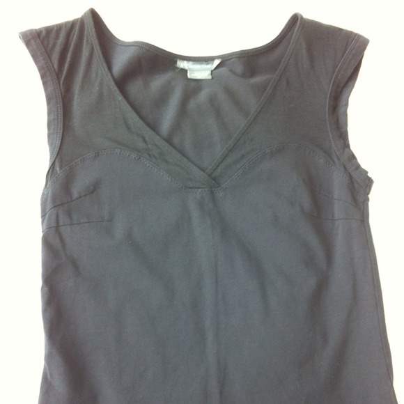 Black Armani Exchange sleeveless top- Great Fit!