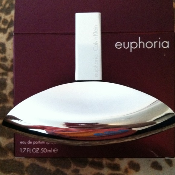 Euphoria by Calvin Klein and black lacy tank