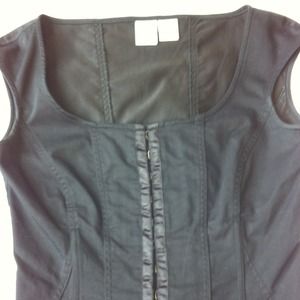 Armani Exchange Black Corset Top- Great Condition!