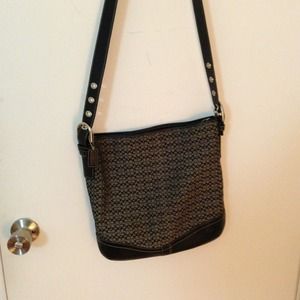 Authentic Coach Black Bag
